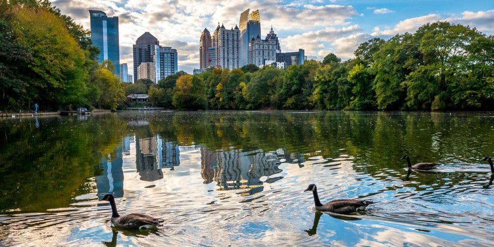 Angelic Central Midtown Home One Block From Piedmont Park Atlanta Dış mekan fotoğraf